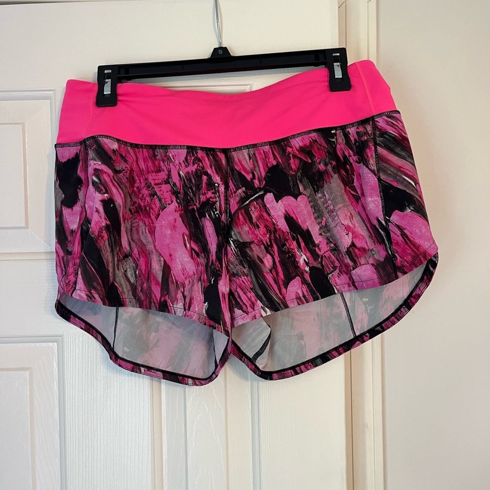 Lululemon Speed up Mid-rise Lined 4in shorts